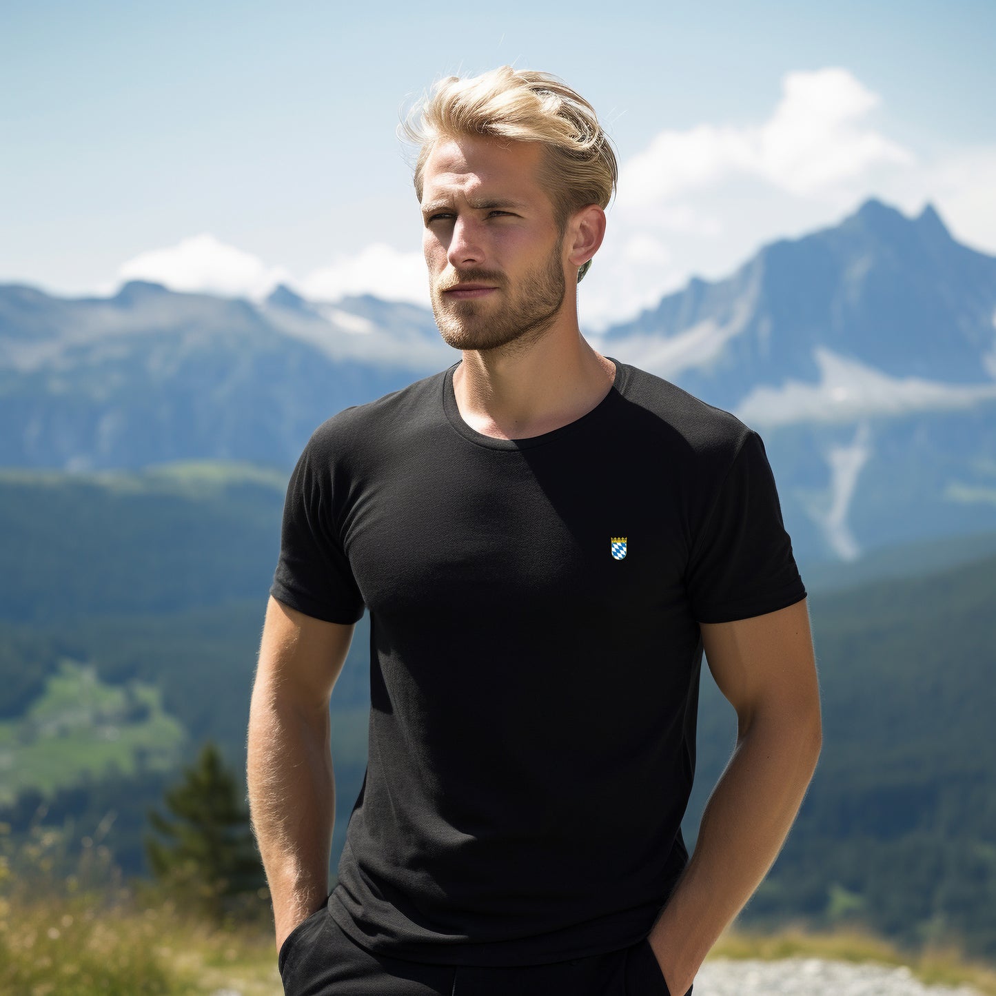 Bayerisches Bio-Baumwoll-T-Shirt